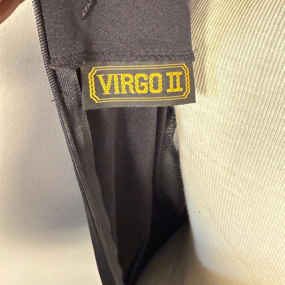 VTG‎ 90s Virgo II Black Butterfly Sheer Sz 10 Maxi Dress Formal Fairy Whimsigoth - Picture 6 of 8